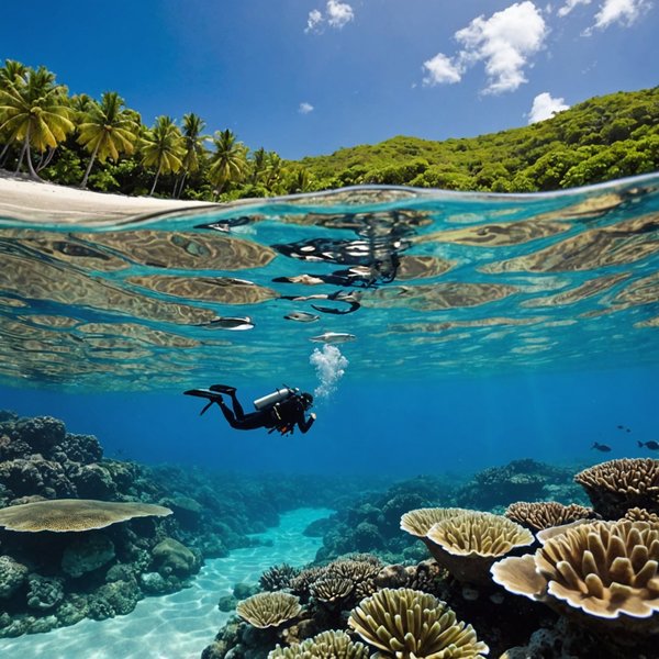 Quels sont les meilleurs spots pour une plongée sous-marine dans les eaux cristallines des îles Fidji?